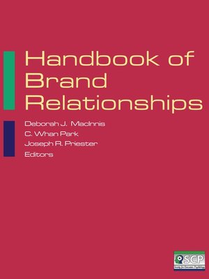 cover image of Handbook of Brand Relationships